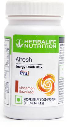 HERBALIFE Afresh Cinnamon Flavor Energy Drink