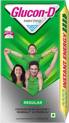 GLUCON-D Regular Glucose Powder For Tasty Glucose Drink| Provides Instant Energy Energy Drink