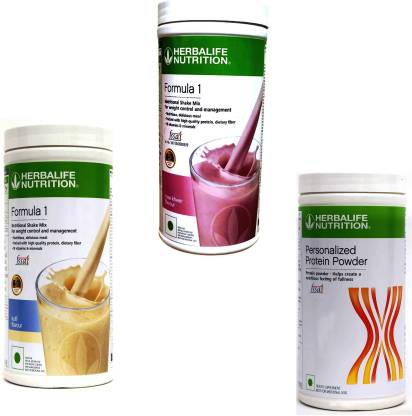 HERBALIFE FORMULA1 KULFI WITH FORMULA1 ROSE KHEER WITH PROTIEN POWDER 400G Nutrition Drink