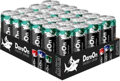 dareon Litchi & Lime Flavour 250 ml (Pack of 24) Energy Drink
