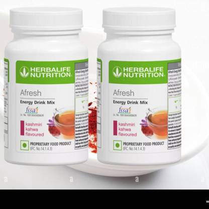 HERBALIFE Nutrition Afresh-Herbalifee Nutrition Afresh Kashmiri Kahwa afresh Energy Drink