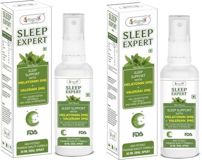 Vringra Sleep Expert Spray - Sleeping Drops - Sleeping Liquid - Sleep Medicine Nutrition Drink