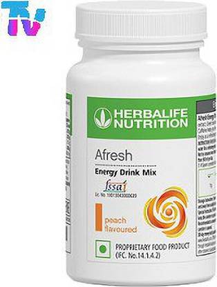 HERBALIFE AFRESH PEACH Energy Drink Mix - 50 gms Energy Drink