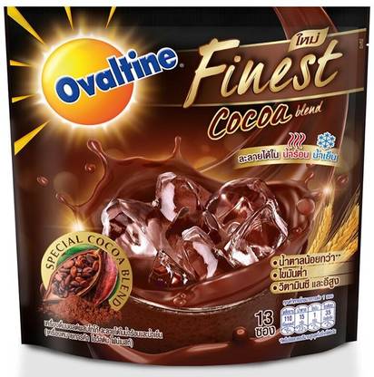 Ovaltine Finest Special Cocoa Blend Malt Drink Soluble In Hot And Cold Water Sports Drink