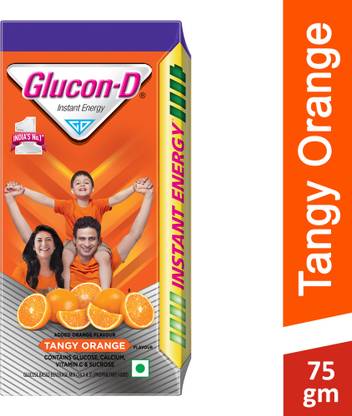 GLUCON-D Tangy Orange Glucose Energy Drink