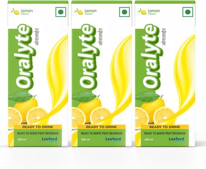 Leeford Oralyte Lemon | Quick Energy Boost & Hydration | Antioxidant-Rich Formula Energy Drink