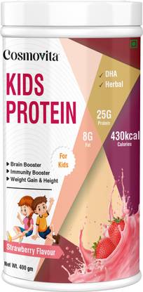 Cosmovita Milk Nutritional Drink for Kids with DHA & Calcium for Immunity, Height & Memory Nutrition Drink
