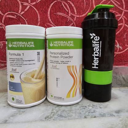 Herbalife Nutrition FORMULA-1 KULFI SHAKE500GM PROTEIN POWDER400GM OR 1 SHAKERCUP FREE Energy Drink