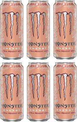Monster Zero Sugar Ultra Series New Flavour Peachy Keen Energy Drink