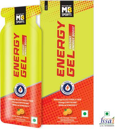 MUSCLEBLAZE Sports Energy Gel for Instant Energy Boost Energy Drink