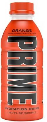 Prime Hydration Drink Orange Naturally Flavored 500ml Hydration Drink