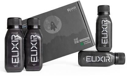 FOCUS ELIXIR Focus Supplement Drink for enhanced focus and mental clarity Nutrition Drink