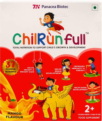Chilrun Full Powder 2+, Total Nutrition Box Energy Drink
