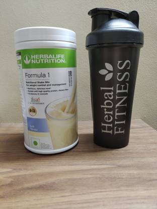 HERBALIFE Formula 1 Nutritional Shake Kulfi With 700 Ml Gym Shaker cup Energy Drink