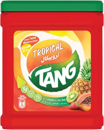 TANG Tropical Instant Powdered Drink (2kg Tub) New Pack Energy Drink