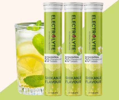 Manly Method Electrolyte Effervescent Tablet - Boosts overall well-being Energy Drink