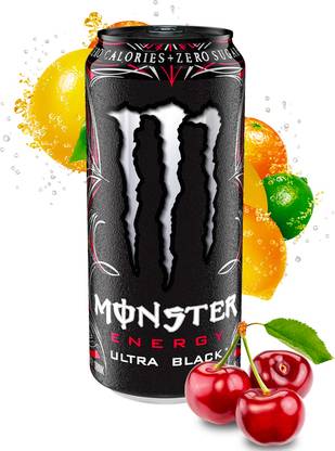 Monster Energy Ultra Black (IMPORTED FROM USA) Energy Drink