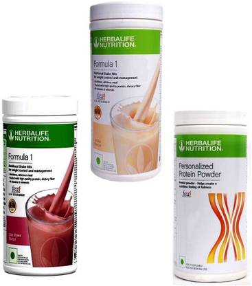 HERBALIFE FORMULA1 ROSE KHEER WITH FORMULA1 VANILLA WITH PROTIEN POWDER 400G Nutrition Drink