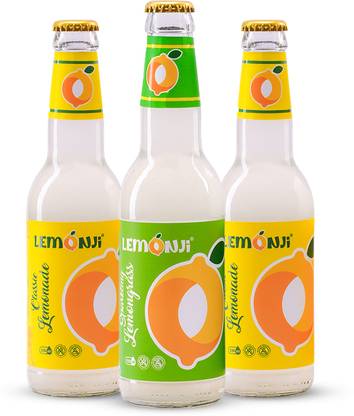 Lemonji Sparkling Lemongrass Nutrition Drink
