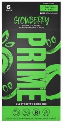 Prime Hydration Drink Loaded With Electrolytes With Zero Added 6 Sticks Hydration Drink