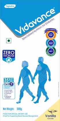 Signutra Vidavance Advanced Nutrition for Diabetes and Pre-Diabetes - BIB