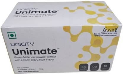 unicity Unimate Green Mate Leaf Powder Extract for Weight Management Energy Drink