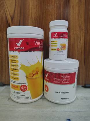 Vestige FORMULA-1 MANGO SHAKE 500GM -protein POWDER 200GM 0R AFRESH LEMON Energy Drink