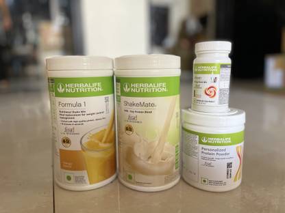 HERBALIFE MANGO SHAKE -PROTEIN 200GM CINEMON AFRESH AND SHAKEMATE PACK Nutrition Drink