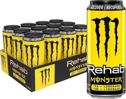 Monster Rehab Lemonade, Tea + Energy | Energy Drink