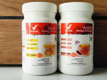 Vestige WEIGHT LOSS AFRESH LEMON2 & KASHMIRI KHAWA ENERGY DRINK MIX Energy Drink
