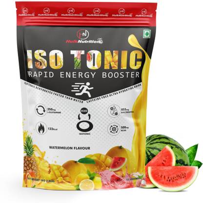 Hulk Nutrition Instant Energy Drink With BCAA ,L-Glutamine,Electrolytes For Quick Recovery Hydration Drink