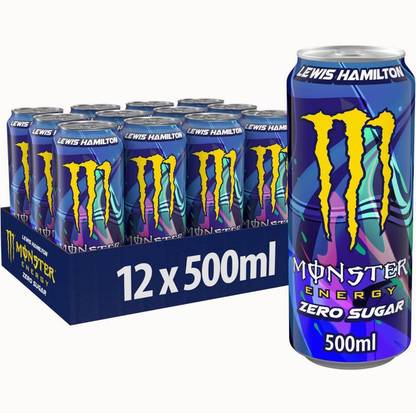 Monster Lewis Hemilton Zero Sugar Sports Energy Drink Energy Drink