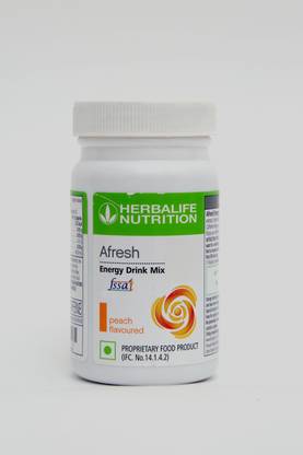 HERBALIFE Afresh Energy Drink Mix Peach Energy Drink