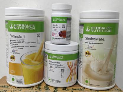 Herbalife Nutrition F 1 MANGO SHAKE SHAKEMATE PROTEIN POWDER 200GM AFRESH LEMON KASHMIRI KHAWA Protein Shake