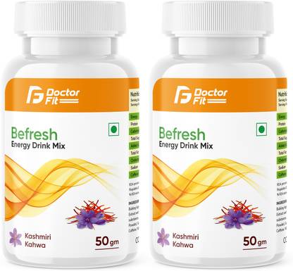 DOCTORFIT Befresh Energy Drink Kashmiri Kahwa for Weight Loss&Refreshing Green Tea Extract Energy Drink