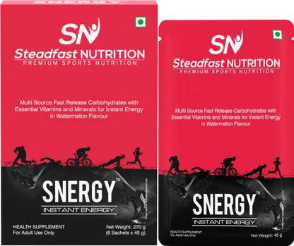 Steadfast NUTRITION Snergy | Instant Energy & Hydration | Essential Vitamins & Minerals Energy Drink