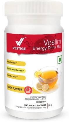 Vestige Shake-Veslim Energy Drink Mix (Lemon) Energy Drink