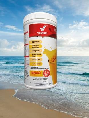 Vestige Veslim Shake Mix pack one mango flavour Nutrition Drink