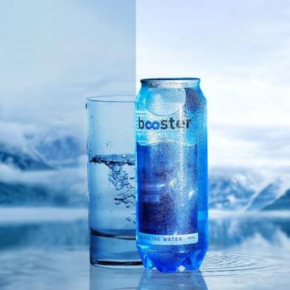Booster Water Alkaline Water with High PH and Antioxidants,Strenghtens Your Immunity Hydration Drink