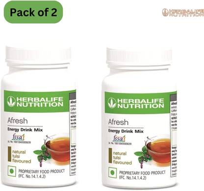 HERBALIFE Nutrition Herbalifee Afresh Natural Tulsi Energy Drink - All-Natural Ingredients Energy Drink