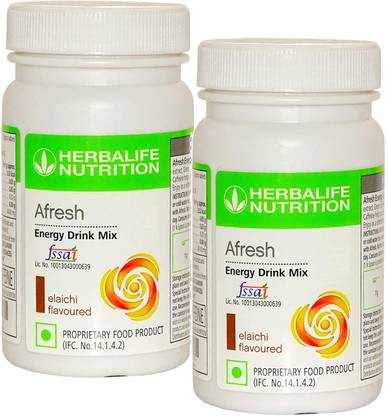 HERBALIFE Afresh Energy Drink Mix Combo set of 2 for weight management Energy Drink