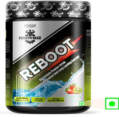 FOURTH GEAR Reboot Isotonic Electrolyte Energy Drink Rehydration Supplement Instant Energy Drink