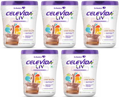 CELEVIDA Nutrition Drink for liver health- 400g x pack of 5 Nutrition Drink