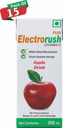Electrorush Plus Apple I Energy Drink I With vital electrolytes Energy Drink