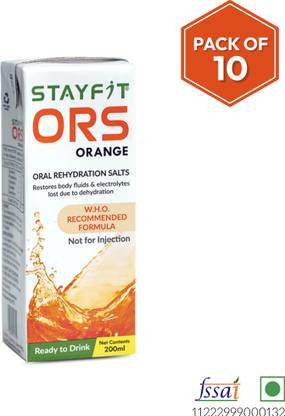 स्टेफिट ORS Ready to Drink Oral Rehydration Enriched with Electrolytes Energy Drink