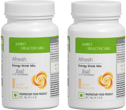 Amrit Healthcare Afresh Energy Drink Mix for Full day Energy Energy Drink