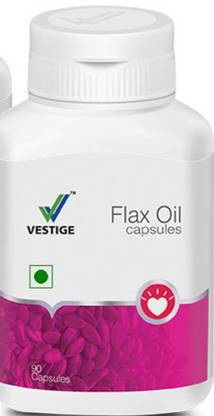 Vestige Flax Oil 90 Capsules Nutrition Drink