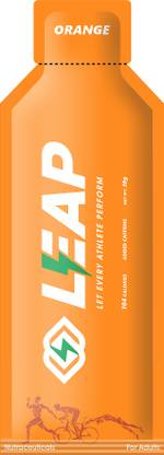 Leap Endurance Gels for Running, Energy gel for cycling, 38g each Sachet Energy Drink