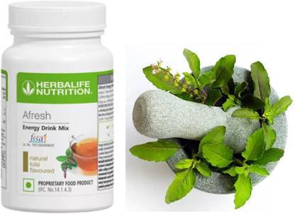 HERBALIFE Nutrition Afresh Herbalifee Nutrition-Natural Energy tulsi afresh Energy Drink