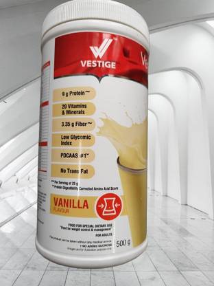 Vestige vanilla shake new flavour veslim Energy Drink